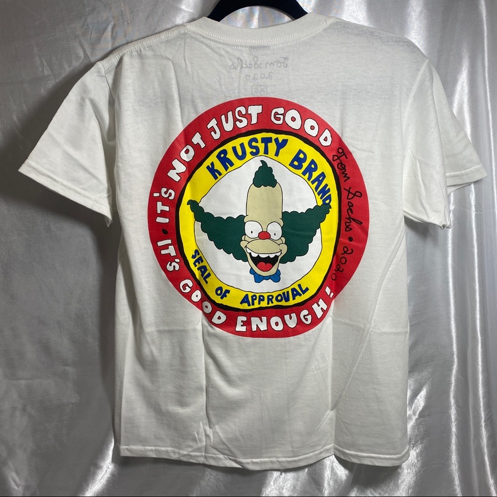 Mens XS - Tom Sachs Krusty The Clown Tee
